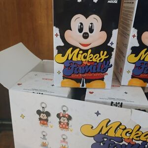 Mickey Mouse Family Keychain